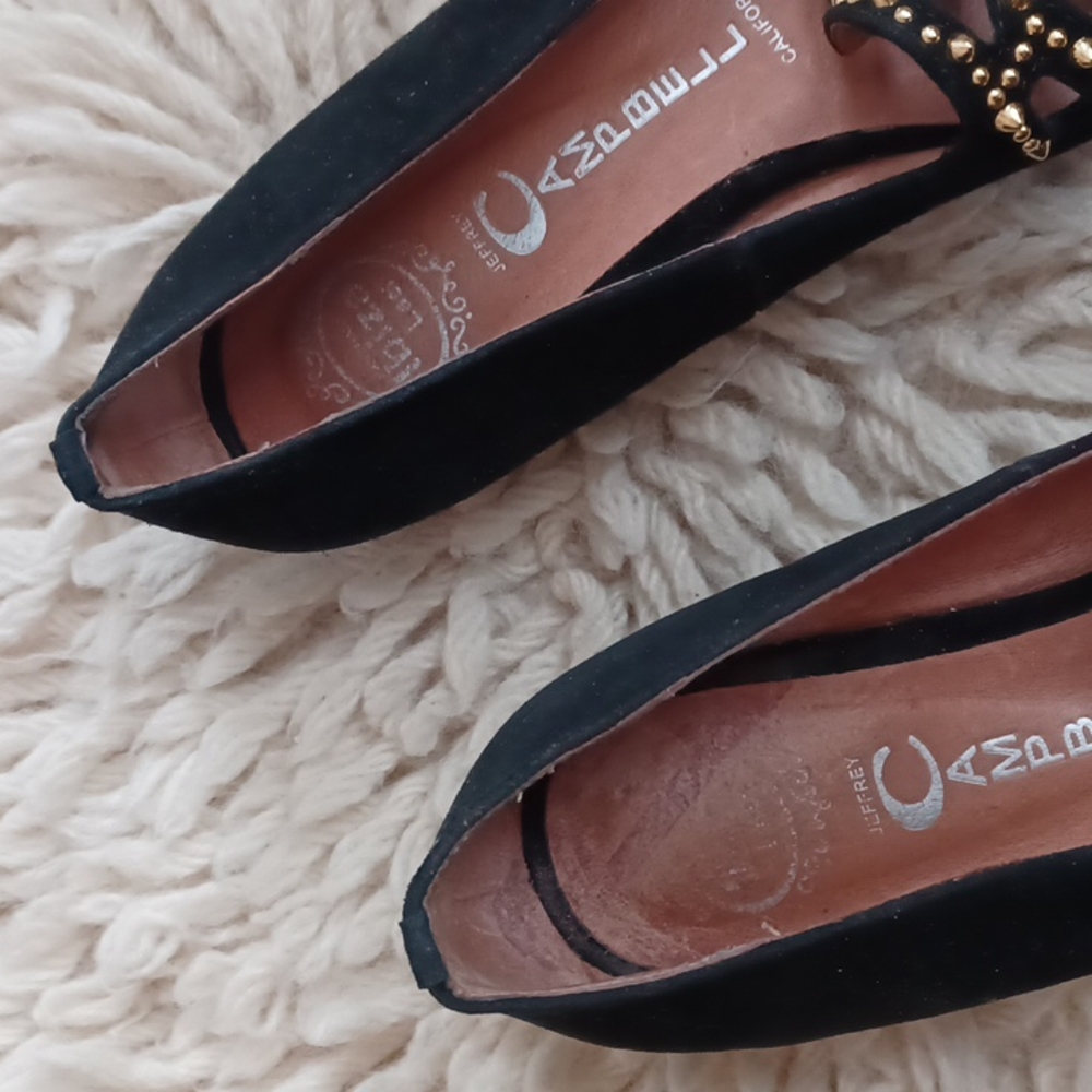 Jeffrey Campbell  suede flats - Picture 4 of 16